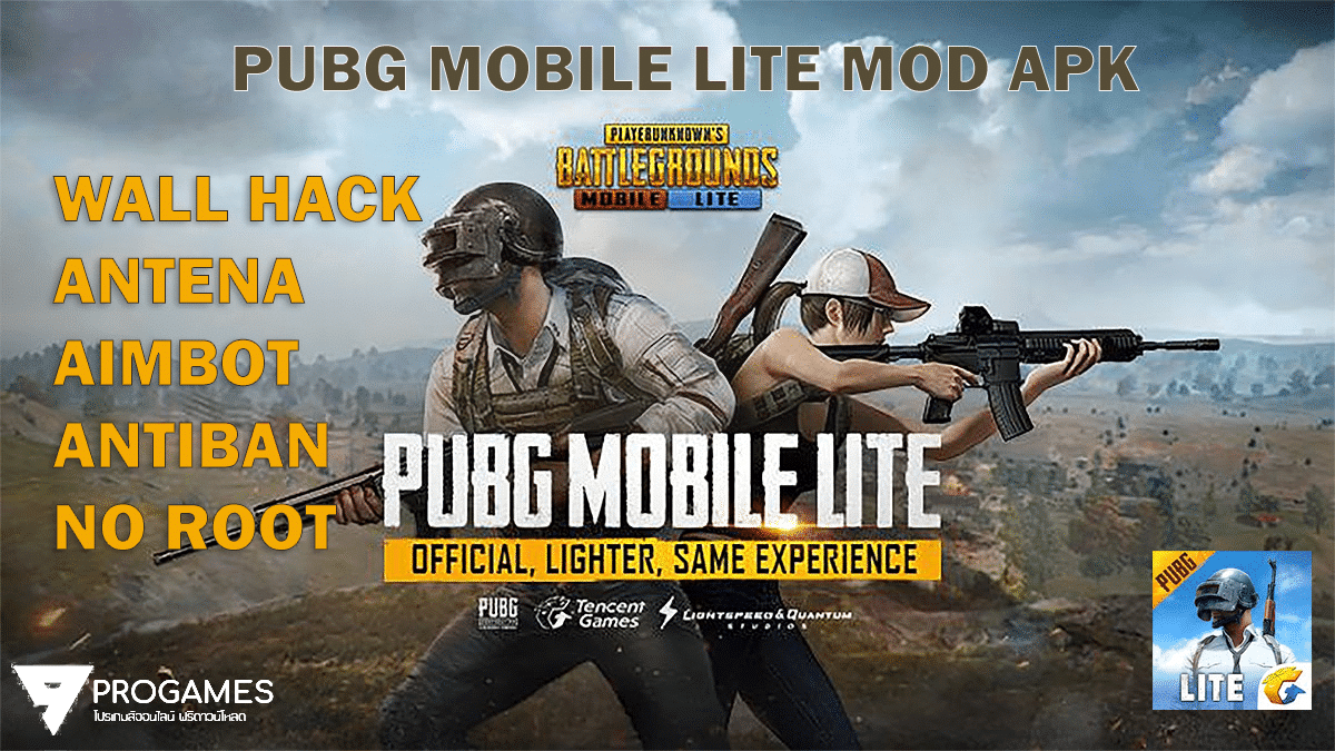 ดาวน์โหลด โปรโกงเกม PUBG Mobile Lite Mod APK + Data v0.10.0 ฟรีบน android
